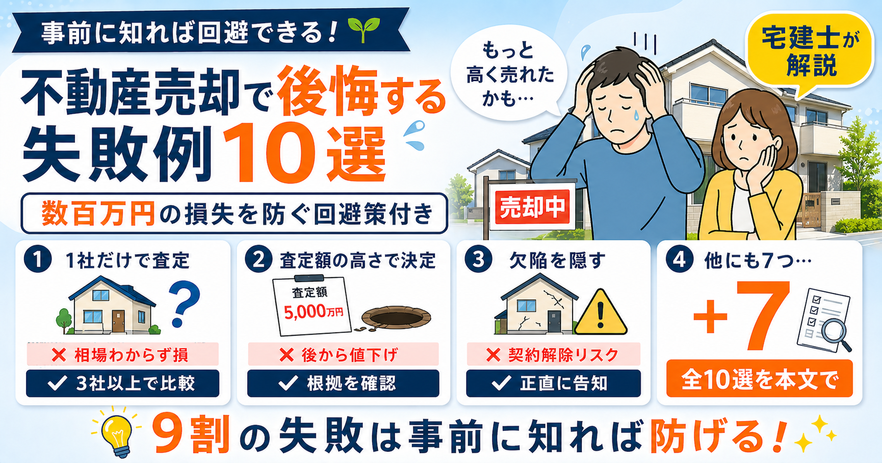 失敗パターンを知る