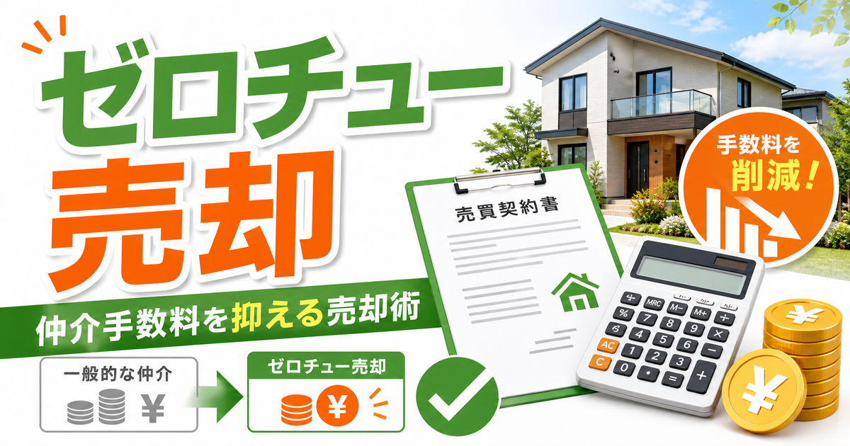 グローバルトラスト不動産のゼロチュー売却は使うべき？仲介手数料を抑えたい方向けに宅建士が解説